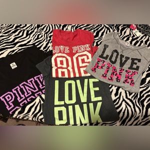 Vintage Y2K Victoria’s Secret pink tops